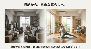 収納スペースを確保して快適で広々とした理想の暮らしを実現