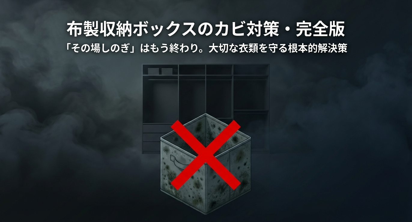 布製収納ボックスのカビ対策完全版