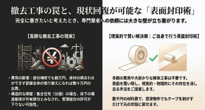床下収納を業者に依頼して撤去する際の部分補修や張り替えによる高額な費用負担の現実と、数千円で現状回復可能なDIYによる表面封印術の提案